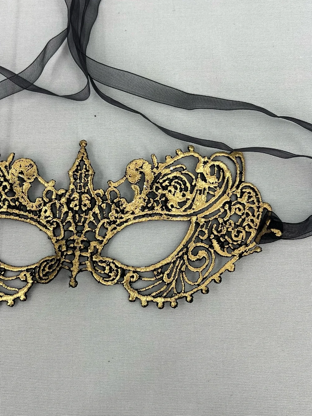 Gold Black Venetian Masquerade ball Mask Gothic Baroque Eye Mask Costume cosplay